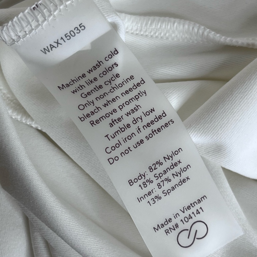 NWT Calia Energize Exercise Sz XS Pure White Breathable Athletic Dress - Picture 10 of 15